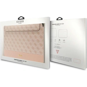 Buy Guess Sleeve GUCS14PS4SGP 14 inch pink 4G Stripe Metal Logo - GUE2617 - {ean13} - Home Screen Store Europe