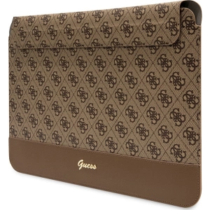 Kup Etui Guess Sleeve GUCS14PS4SGW 14 palců hnědý/brown 4G Stripe Metal Logo - GUE2618 - {ean13} - Sklep Home Screen