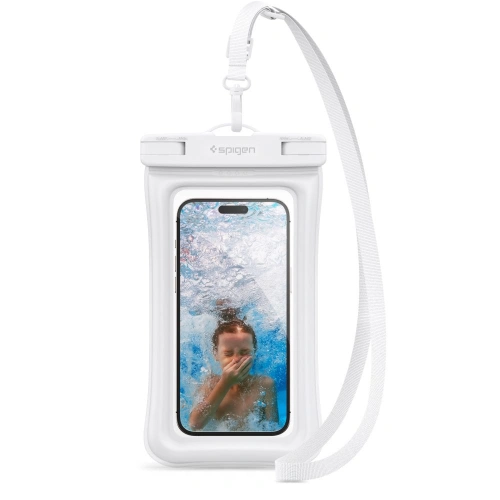 Kup Etui impermeabil Spigen A610 Universal Waterproof Float Case White - SPN2882 - {ean13} - Sklep Home Screen