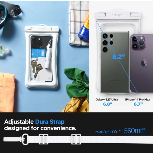 Buy Spigen A610 Universal Waterproof Float Case White - SPN2882 - {ean13} - Home Screen Store Europe