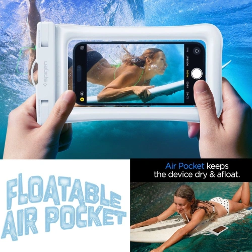 Buy Spigen A610 Universal Waterproof Float Case White - SPN2882 - {ean13} - Home Screen Store Europe