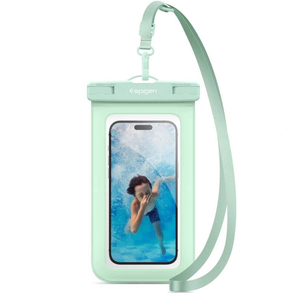 Etui wodoszczelne Spigen A601 Universal Waterproof Case Mint