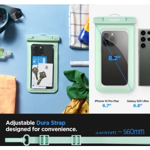 Kup Etui vodotěsné Spigen A601 Univerzální vodotěsný obal Mint - SPN2883 - {ean13} - Sklep Home Screen