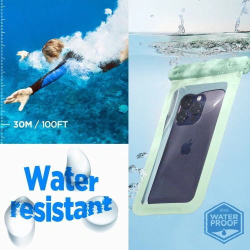 Kup Etui wodoszczelne Spigen A601 Universal Waterproof Case Mint - SPN2883 - {ean13} - Sklep Home Screen