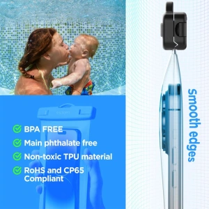 Kup Etui vodotěsné Spigen A601 Univerzální vodotěsný obal Aqua Blue - SPN2884 - {ean13} - Sklep Home Screen