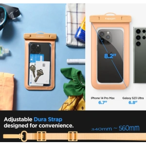 Kup Etui vodotěsné Spigen A601 Univerzální vodotěsný obal Meruňka - SPN2885 - {ean13} - Sklep Home Screen