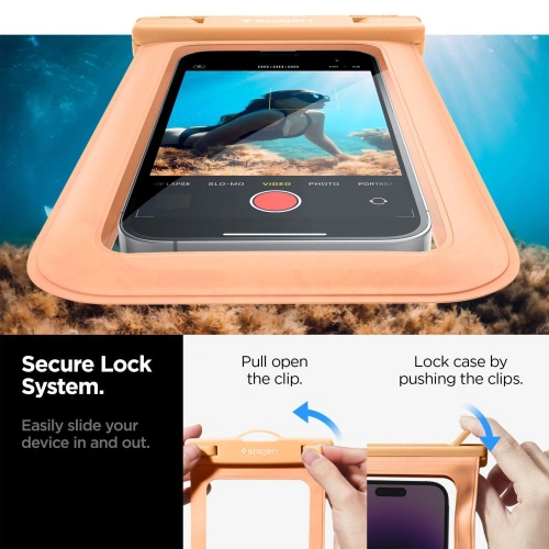 Buy Spigen A601 Universal Waterproof Case Apricot - SPN2885 - {ean13} - Home Screen Store Europe
