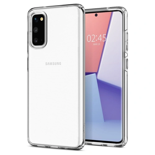 Kup Etui Spigen Liquid Crystal Samsung Galaxy S20 Crystal Clear - SPN531CL - {ean13} - Sklep Home Screen