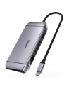 Kup Choetech Adapter HUB HUB-M15 9in1 USB-C/3xUSB 3.2 Gen 1 - SD und TF Kartenleser - HDMI 4K 30Hz - VGA Full HD 60Hz - USB-C - RJ45 grau - CHT66 - {ean13} - Sklep Home Screen
