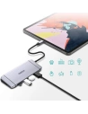 Kup Choetech Adapter HUB HUB-M15 9in1 USB-C/3xUSB 3.2 Gen 1 - SD und TF Kartenleser - HDMI 4K 30Hz - VGA Full HD 60Hz - USB-C - RJ45 grau - CHT66 - {ean13} - Sklep Home Screen