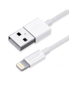 Cablul Choetech IP0026 MFI USB-A/Lightning 1,2m alb