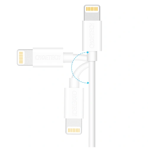 Kup Cablul Choetech IP0026 MFI USB-A/Lightning 1,2m alb - CHT69 - {ean13} - Sklep Home Screen