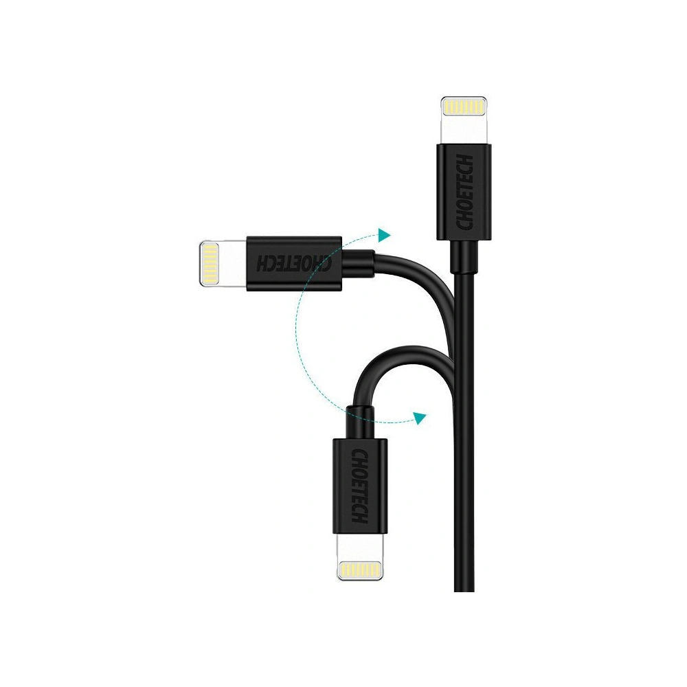 Kabel Choetech IP0026 MFI USB-A/Lightning 1,2m biały