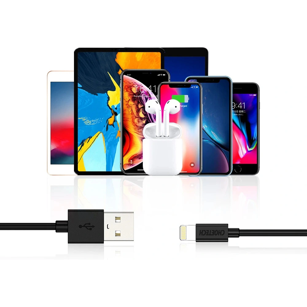 Kabel Choetech IP0026 MFI USB-A/Lightning 1,2m biały