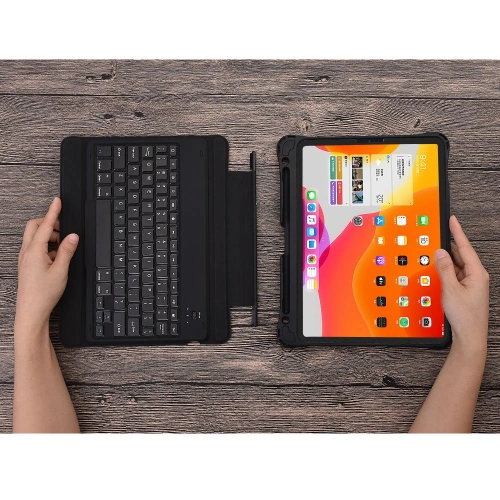 Kup Etui Choetech BH-011 Keyboard Bluetooth Case Apple iPad Pro 11 2018/2020/2021 (1., 2. i 3. generacji) czarny - CHT70 - {ean13} - Sklep Home Screen
