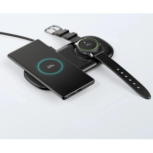 Kup Ładowarka bezprzewodowa Choetech T570-S Qi 10W do telefonu i Samsung Galaxy Watch czarny - CHT71 - {ean13} - Sklep Home Screen