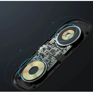 Kup Încărcător wireless Choetech T570-S Qi 10W pentru telefon și Samsung Galaxy Watch negru - CHT71 - {ean13} - Sklep Home Screen