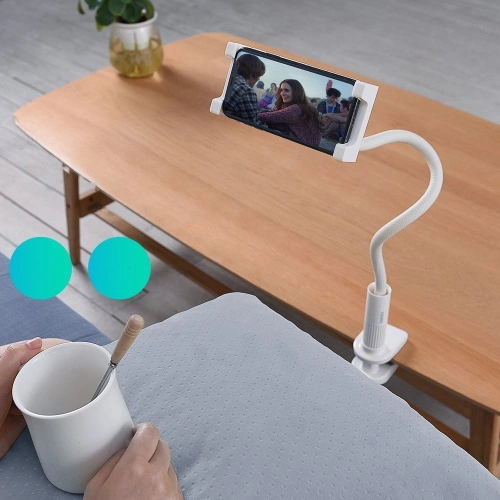 Buy Choetech T584-F Desk Holder with Wireless Charger 15W white - CHT73 - {ean13} - Home Screen Store Europe