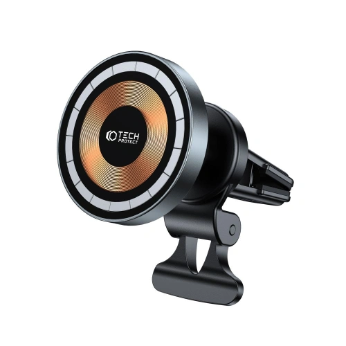 Buy Tech-Protect MM15W-V5 Magnetic MagSafe Vent Car Mount Wireless Charger 15W Black - THP2047 - {ean13} - Home Screen Store Europe
