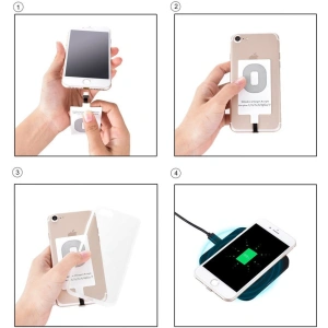 Kup Vezeték nélküli Lightning Qi töltőadapter Choetech WP-IP fehér - CHT75 - {ean13} - Sklep Home Screen