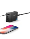Kup Nabíječka Choetech PD72-1C3U 3x USB-A/USB-C 60W Power Delivery černá - CHT77 - {ean13} - Sklep Home Screen