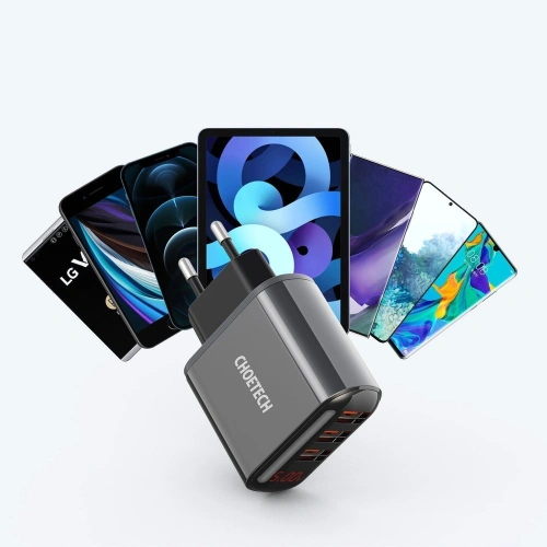 Kup Nabíječka Choetech Q5009-EU 3x USB-A 3,4A černá - CHT78 - {ean13} - Sklep Home Screen