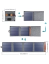 Buy Choetech SC004 Solar Charger USB-A 14W gray - CHT80 - {ean13} - Home Screen Store Europe