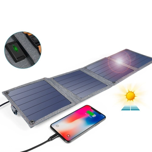 Kup Solární nabíječka Choetech SC004 USB-A 14W skládací šedá - CHT80 - {ean13} - Sklep Home Screen