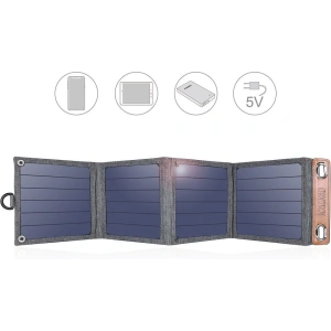 Kup Încărcător solar Choetech SC004 USB-A 14W pliabil gri - CHT80 - {ean13} - Sklep Home Screen