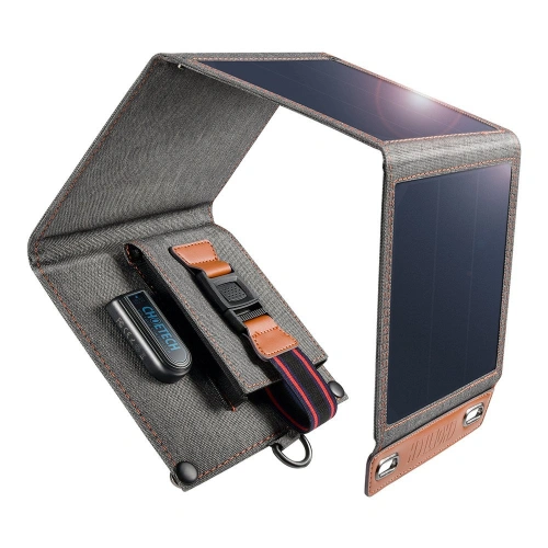 Buy Choetech SC004 Solar Charger USB-A 14W gray - CHT80 - {ean13} - Home Screen Store Europe