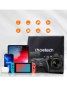 Buy Choetech SC005 Solar Charger 22W 2xUSB-A black - CHT81 - {ean13} - Home Screen Store Europe