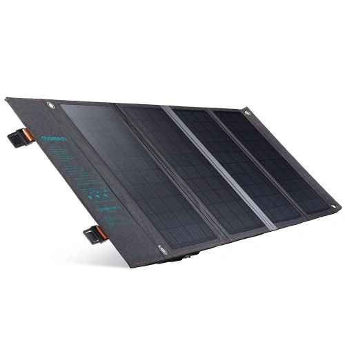 Buy Choetech SC006 Solar Charger USB-A, USB-C 36W QC PD gray - CHT82 - {ean13} - Home Screen Store Europe