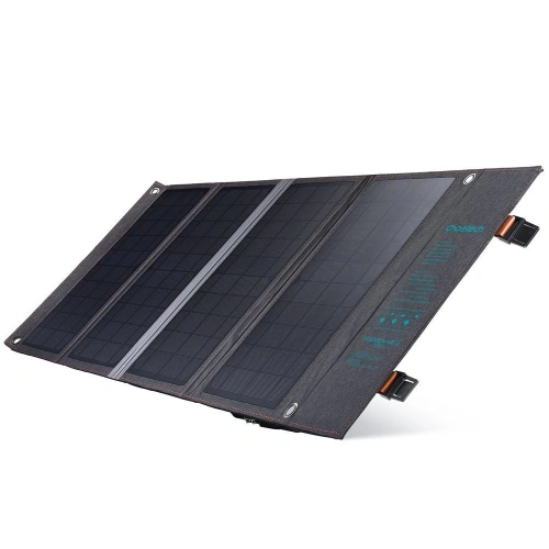 Buy Choetech SC006 Solar Charger USB-A, USB-C 36W QC PD gray - CHT82 - {ean13} - Home Screen Store Europe