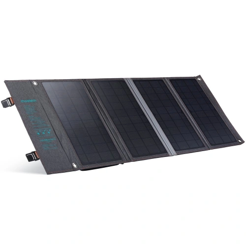 Buy Choetech SC006 Solar Charger USB-A, USB-C 36W QC PD gray - CHT82 - {ean13} - Home Screen Store Europe
