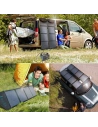 Kup Ładowarka solarna Choetech SC007 80W rozkładana DC, USB-C, 2xUSB-A PD, QC czarna - CHT83 - {ean13} - Sklep Home Screen