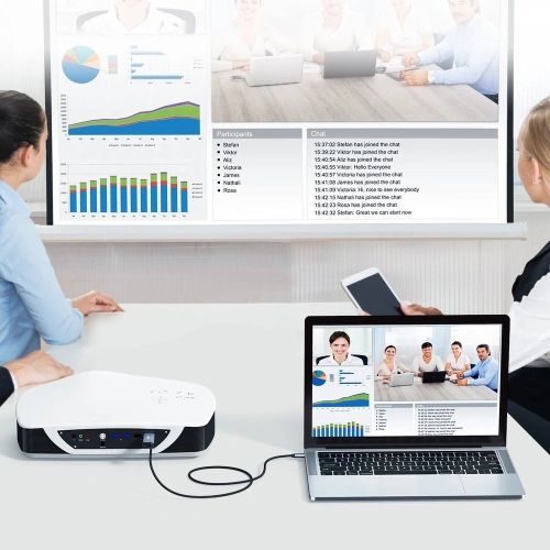 Kup Adaptér HUB Choetech XCH-M18GY USB-C/HDMI 4K - USB-C PD pro MacBook/PC 1.8m šedý - CHT84 - {ean13} - Sklep Home Screen