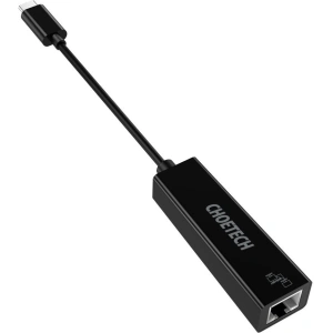 Buy Choetech HUB-R01 Adapter RJ45/USB-C (1000Mbps) Ethernet Card black - CHT85 - {ean13} - Home Screen Store Europe