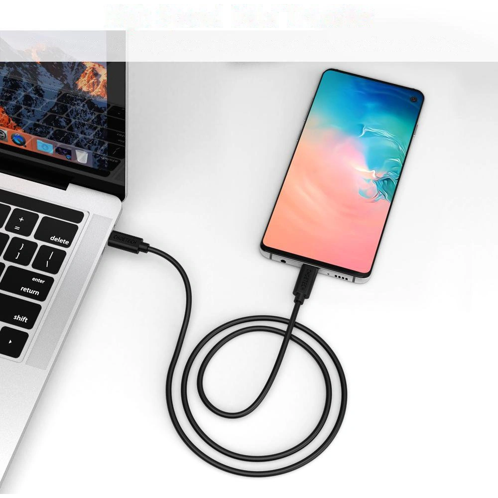 Kabel Choetech CC0004 USB-C/USB-C 3A 3m czarny
