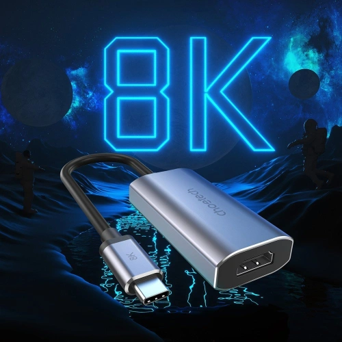 Buy Choetech HUB-H16 Adapter USB-C/HDMI 8K 60Hz gray - CHT89 - {ean13} - Home Screen Store Europe