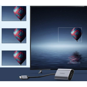 Kup Adapter Choetech HUB-H16 USB-C/HDMI 8K 60Hz szary - CHT89 - {ean13} - Sklep Home Screen