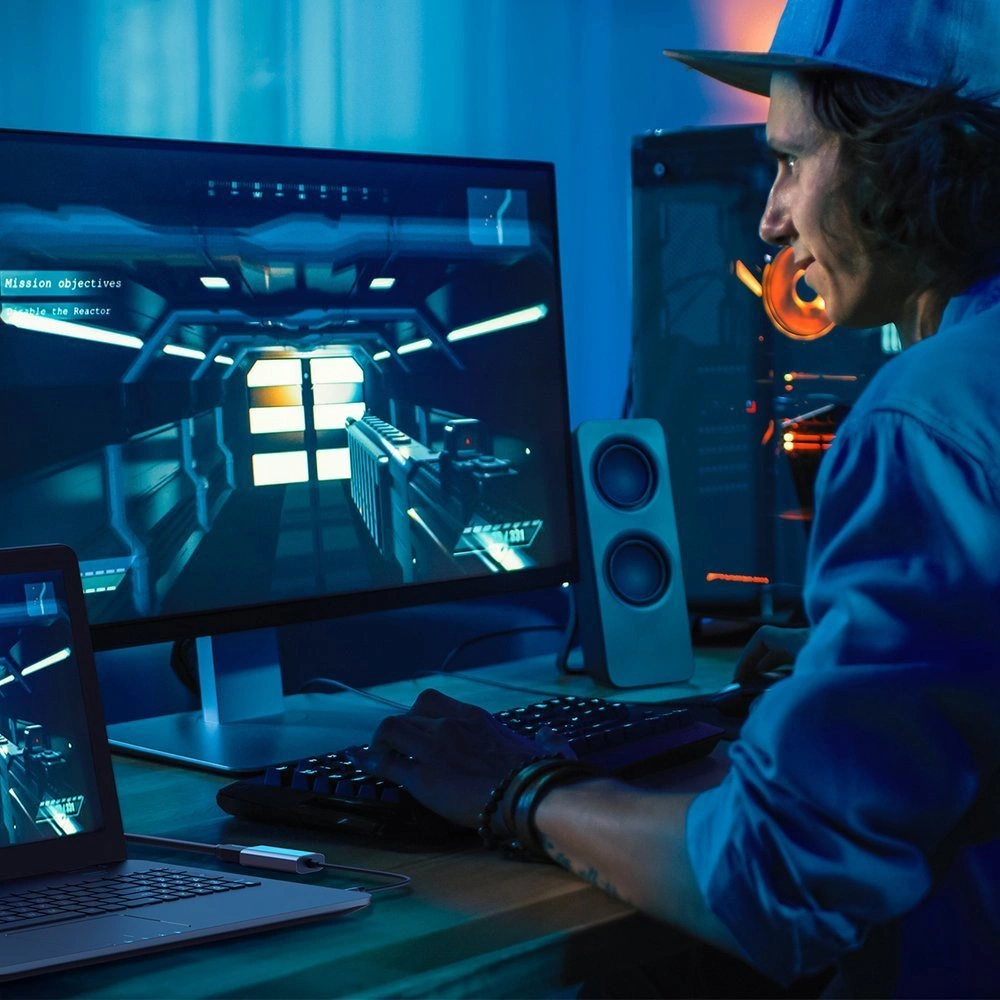 Adapter Choetech HUB-H16 USB-C/HDMI 8K 60Hz szary