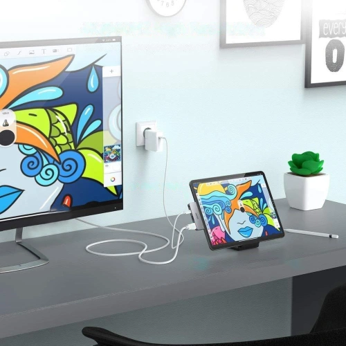 Kup Adaptér HUB Choetech HUB-M13 4w1 USB-C 60W PD černý - CHT90 - {ean13} - Sklep Home Screen