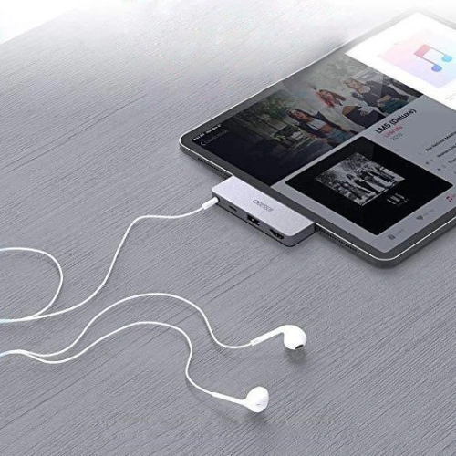Buy Choetech HUB-M13 HUB 4in1 USB-C 60W PD black - CHT90 - {ean13} - Home Screen Store Europe