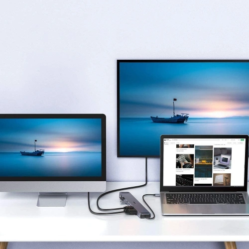 Kup Adaptér HUB Choetech HUB-M20 11v1 USB-C 100W PD šedý - CHT93 - {ean13} - Sklep Home Screen