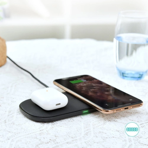 Kup Încărcător wireless Choetech T535-S (H) 2w1 Qi 10W negru - CHT95 - {ean13} - Sklep Home Screen