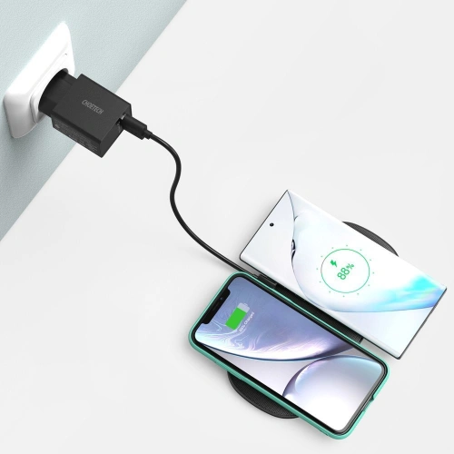 Kup Vezeték nélküli töltő Choetech T535-S (H) 2w1 Qi 10W fekete - CHT95 - {ean13} - Sklep Home Screen