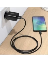 Kup Hálózati töltő Choetech Q5003 QC3.0 18W 3A + USB-A/USB-C kábel 1m fekete - CHT96 - {ean13} - Sklep Home Screen