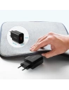 Kup Hálózati töltő Choetech Q5003 QC3.0 18W 3A + USB-A/USB-C kábel 1m fekete - CHT96 - {ean13} - Sklep Home Screen