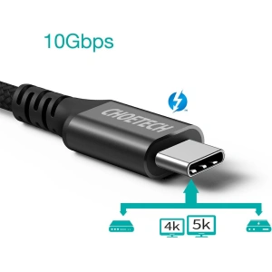 Kup Kabel Choetech XCC-1007 USB-C/USB-C 3.2 Gen 2 100W PD 2m czarny - CHT97 - {ean13} - Sklep Home Screen