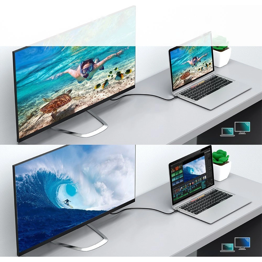 Kabel Choetech XCC-1007 USB-C/USB-C 3.2 Gen 2 100W PD 2m czarny